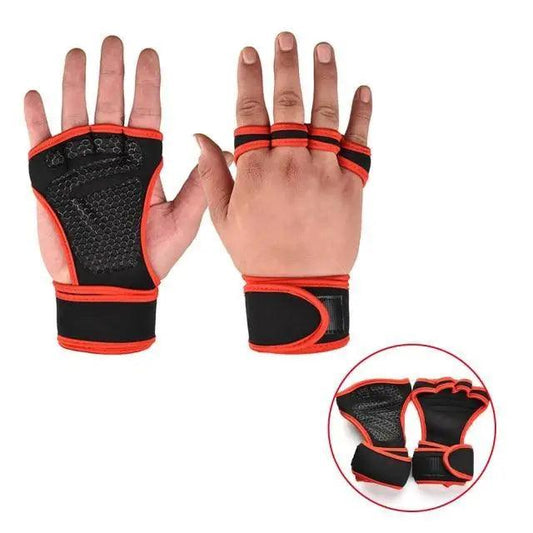Training Weight Lifting Gloves Fitness Sports Grip Palm Wrist Protection
