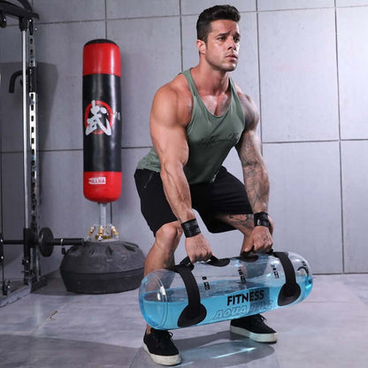 Transparent Water Dumbbell Adjustable Weight Fitness Training Equipment for Strength