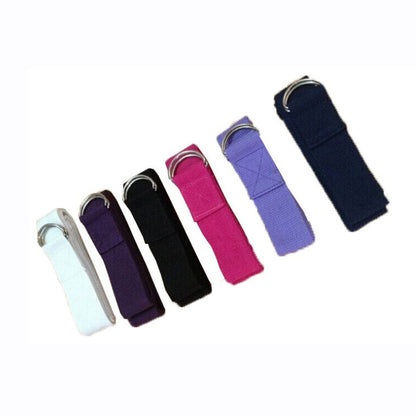 180CM Adjustable Yoga Stretch Strap Belt for Gym Fitness Training