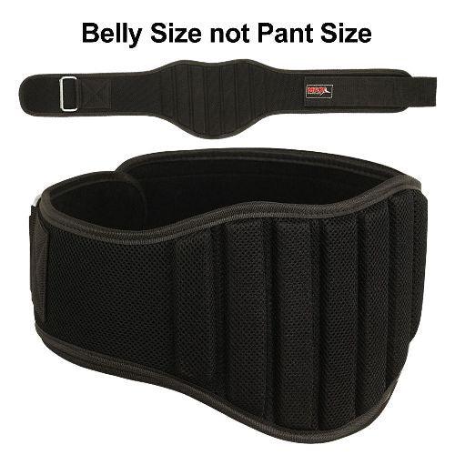 Weight Lifting Belt 8 Inch Wide Lumbar Back Support Gym