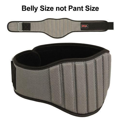 Weight Lifting Belt 8 Inch Wide Lumbar Back Support Gym
