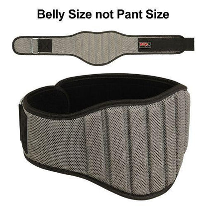 Weight Lifting Belt 8 Inch Wide Lumbar Back Support Gym