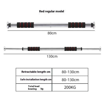 Indoor Punch-free Horizontal Bar On The Door Pull-up Fitness Equipment
