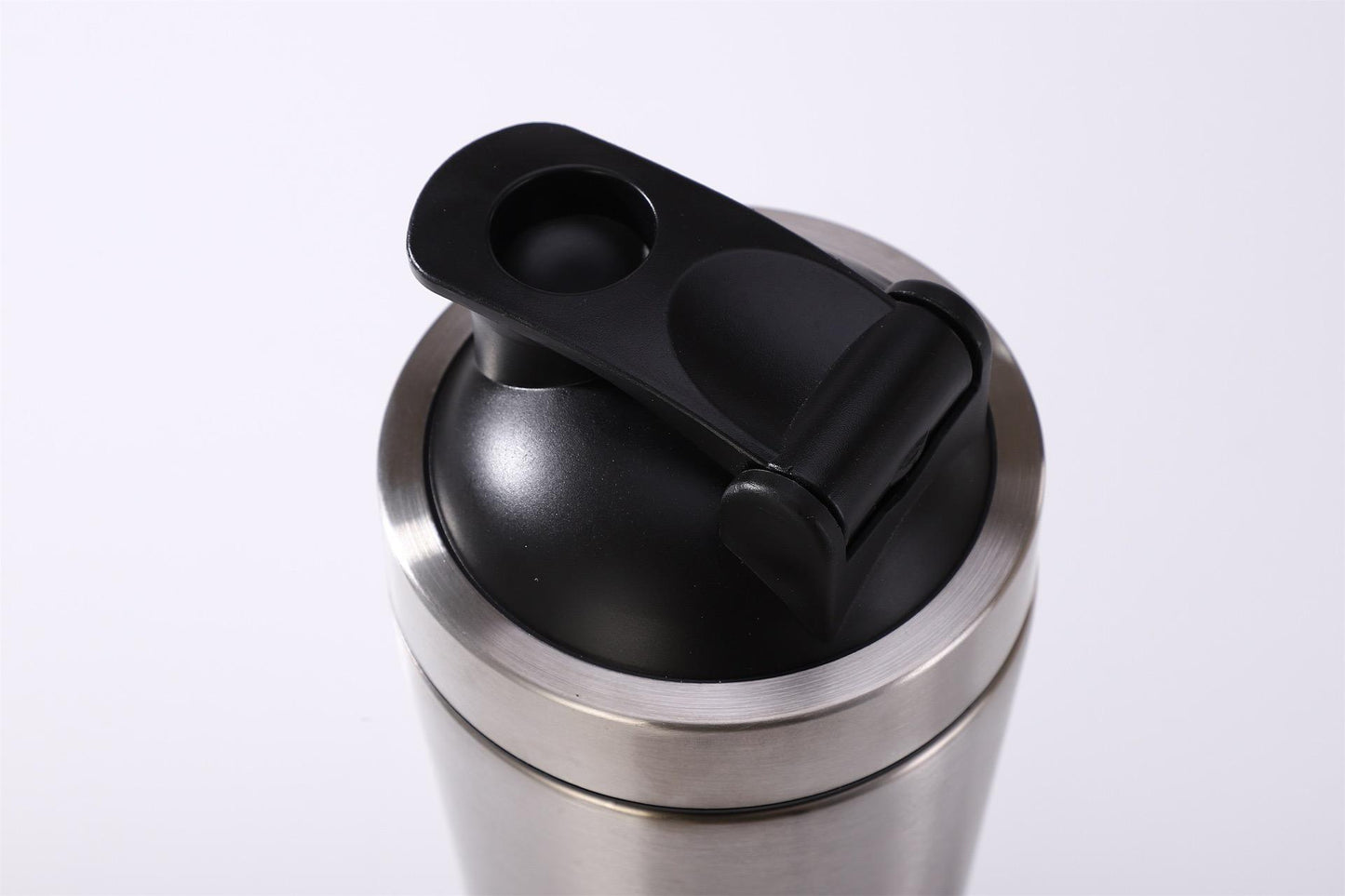 304 Stainless Steel Protein Shaker Bottle with Lid and Ball