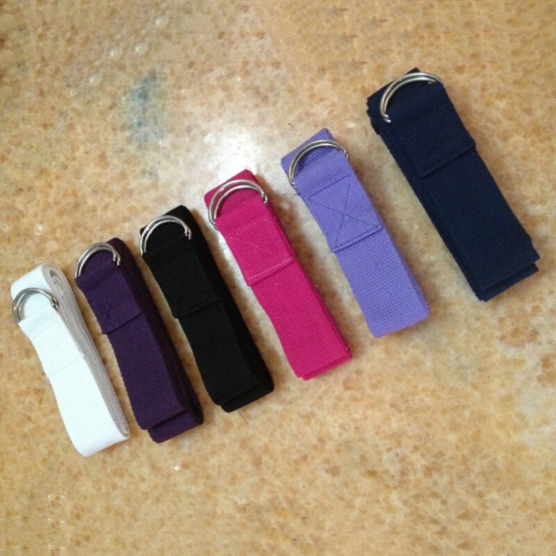 180CM Adjustable Yoga Stretch Strap Belt for Gym Fitness Training