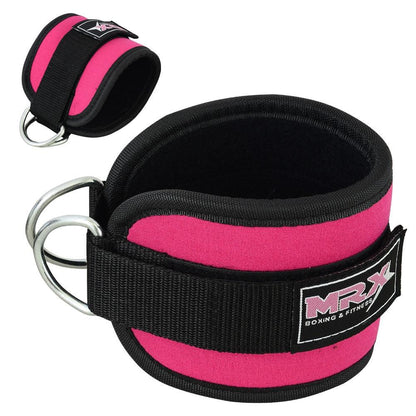 MRX Weight Lifting Ankle Straps Gym Training Strap Men Women