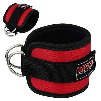 MRX Weight Lifting Ankle Straps Gym Training Strap Men Women