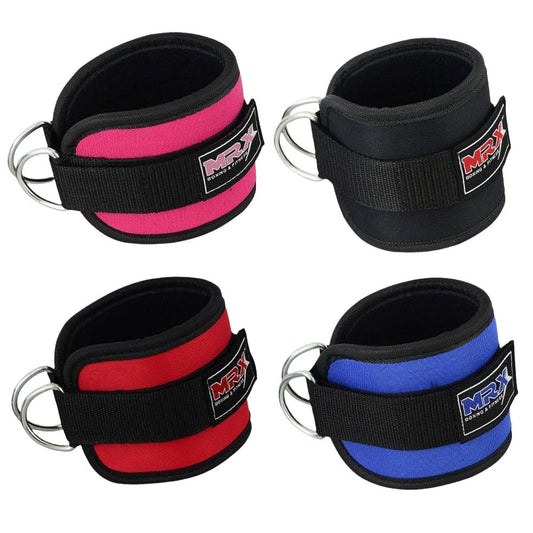 MRX Weight Lifting Ankle Straps Gym Training Strap Men Women
