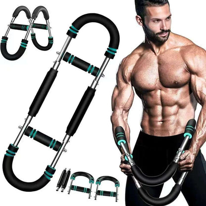 Multifunctional Adjustable Arm Strength Trainer for Chest and Muscle Workout