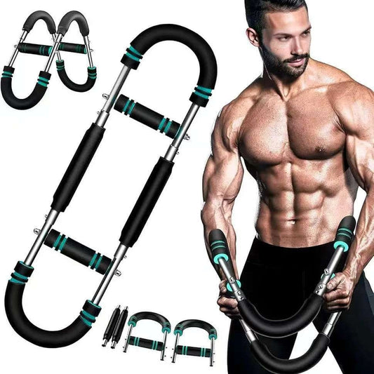 Multifunctional Adjustable Arm Strength Trainer for Chest and Muscle Workout