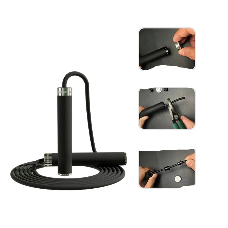 Adjustable Jump Rope for Weight Loss and Fitness