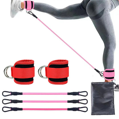 Resistance Bands Ankle Straps Fitness Set