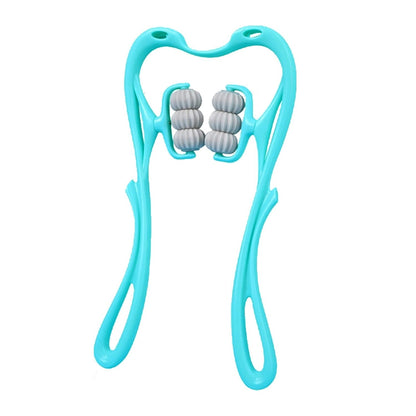 360 Rotatable Neck Roller Massager Portable Trigger Point Pain Relief