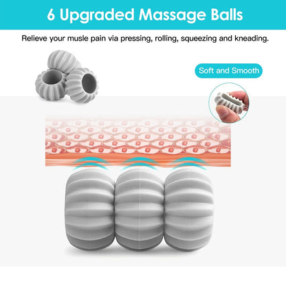 360 Rotatable Neck Roller Massager Portable Trigger Point Pain Relief