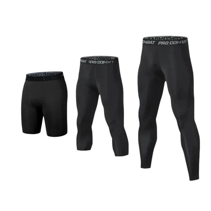 Mens Compression Pants Cool Dry Leggings for Running Workout Training