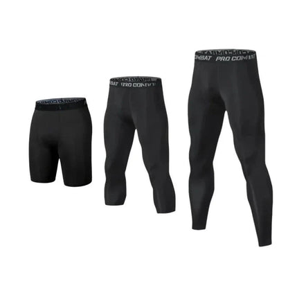 Mens Compression Pants Cool Dry Leggings for Running Workout Training