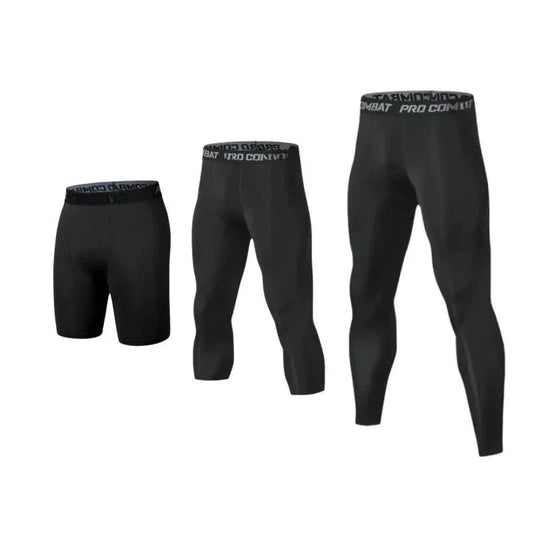 Mens Compression Pants Cool Dry Leggings for Running Workout Training