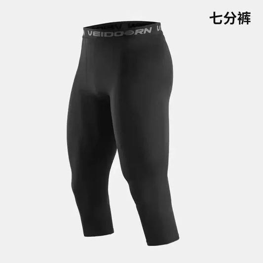 Mens Compression Pants Cool Dry Leggings for Running Workout Training