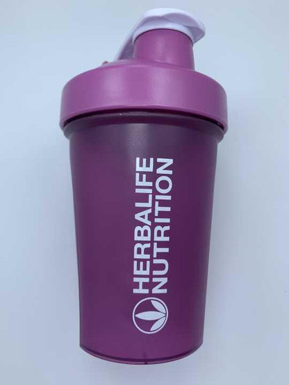 Portable 400ml Shaker Bottle BPA Free with Wire Whisk