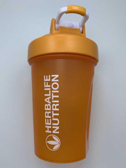 Portable 400ml Shaker Bottle BPA Free with Wire Whisk