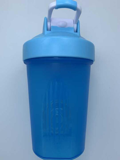 Portable 400ml Shaker Bottle BPA Free with Wire Whisk