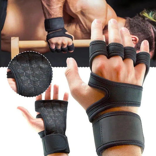 Training Weight Lifting Gloves Fitness Sports Grip Palm Wrist Protection