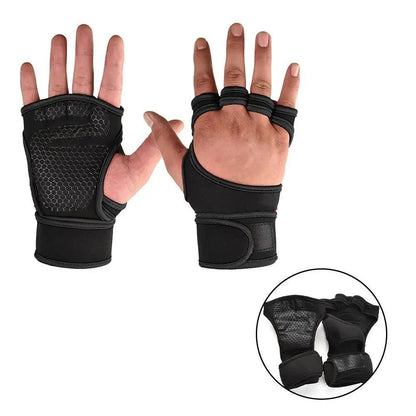 Training Weight Lifting Gloves Fitness Sports Grip Palm Wrist Protection